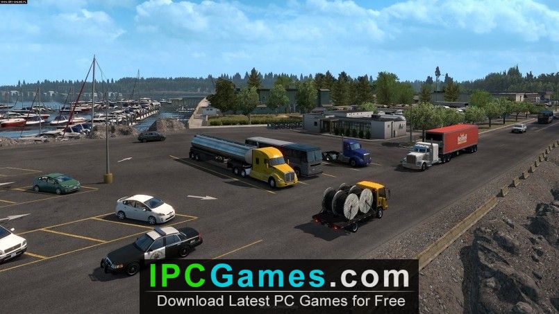 American truck simulator oregon map download
